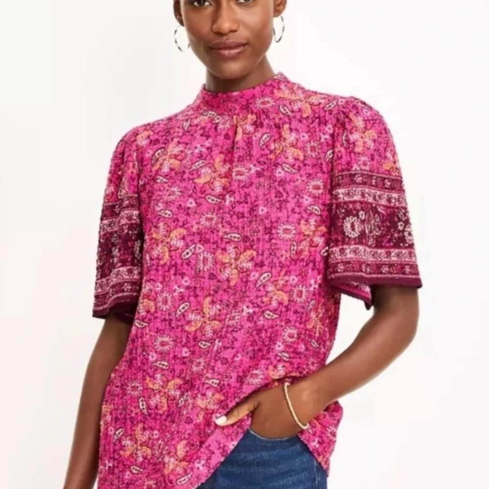 LOFT Women's Multi Blouse